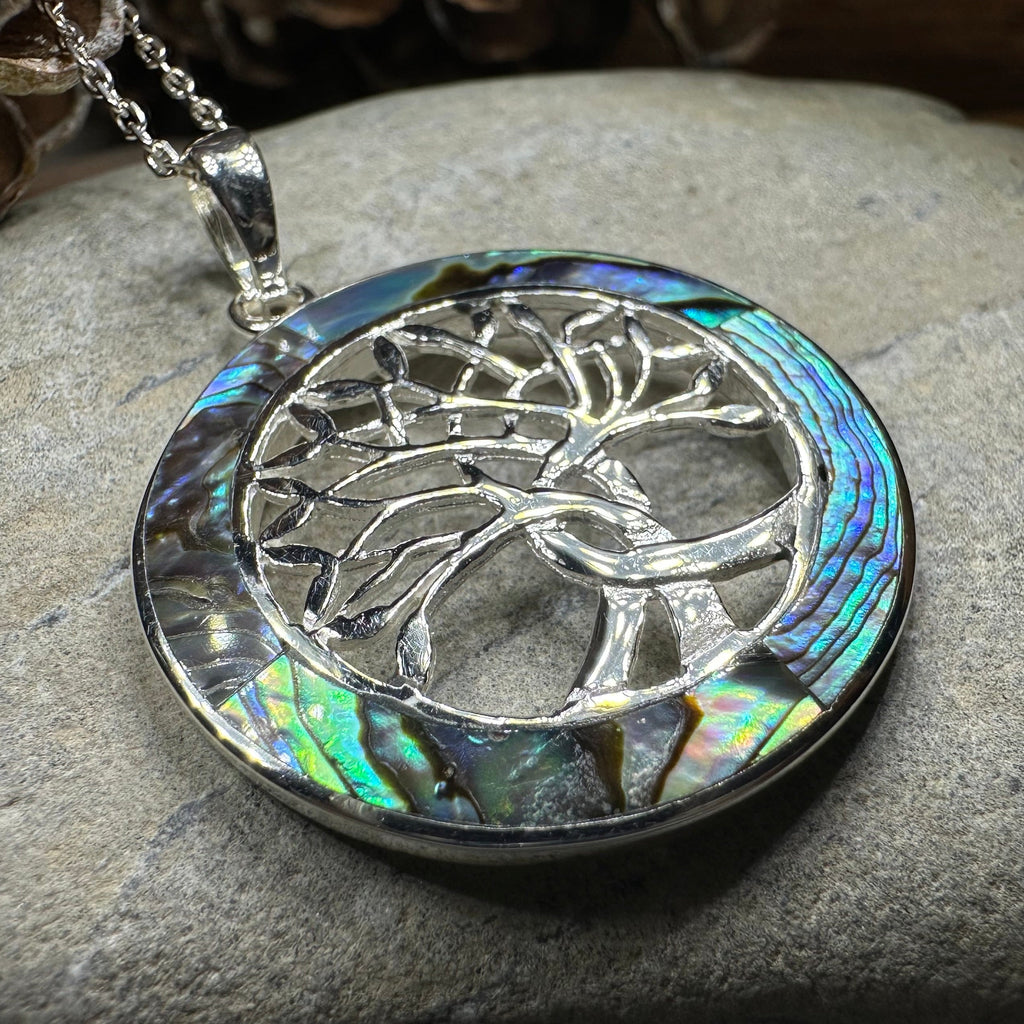 Carmina Tree of Life Shell Necklace