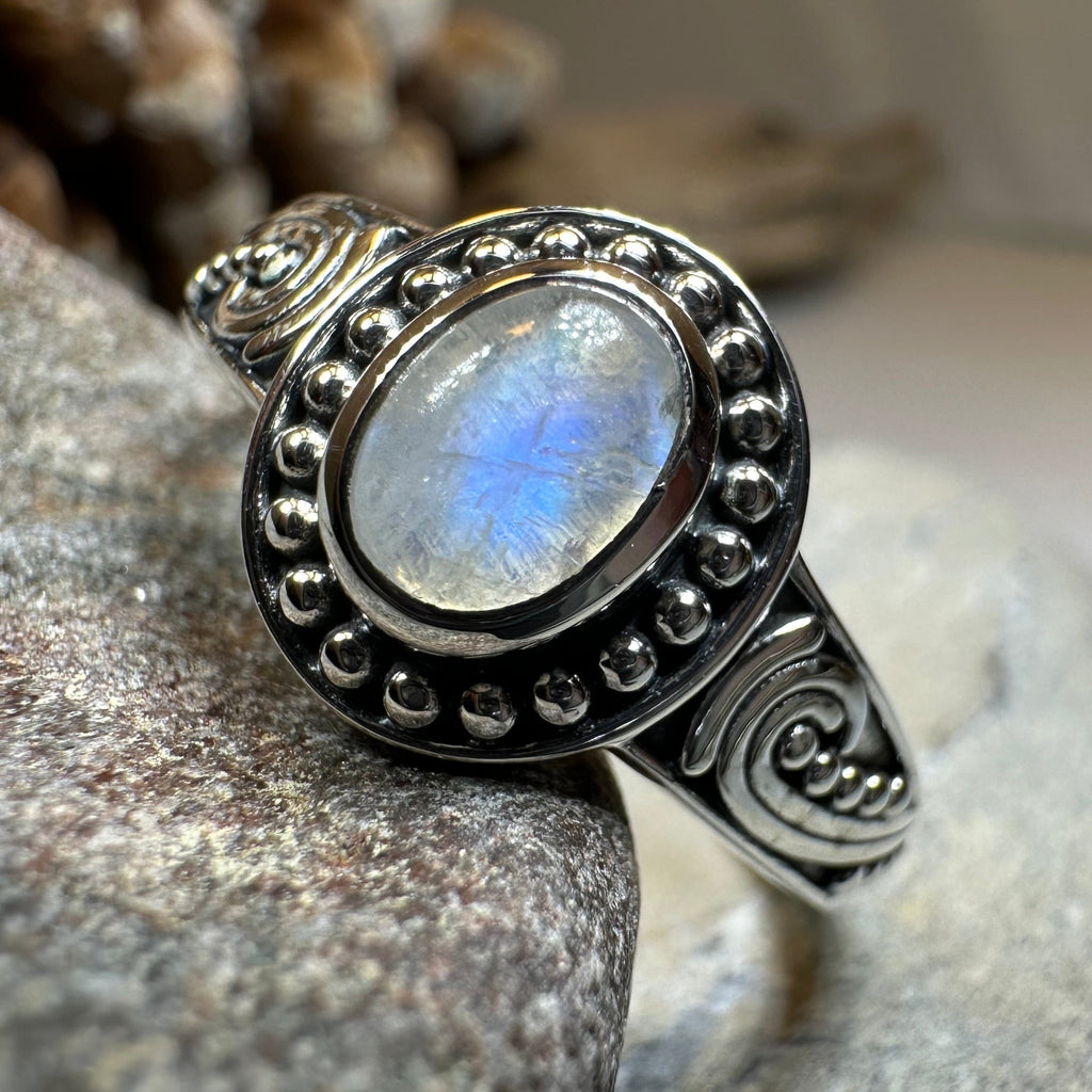 Galilah Celtic Moonstone Ring