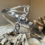 Ireland Claddagh Cuff Bracelet