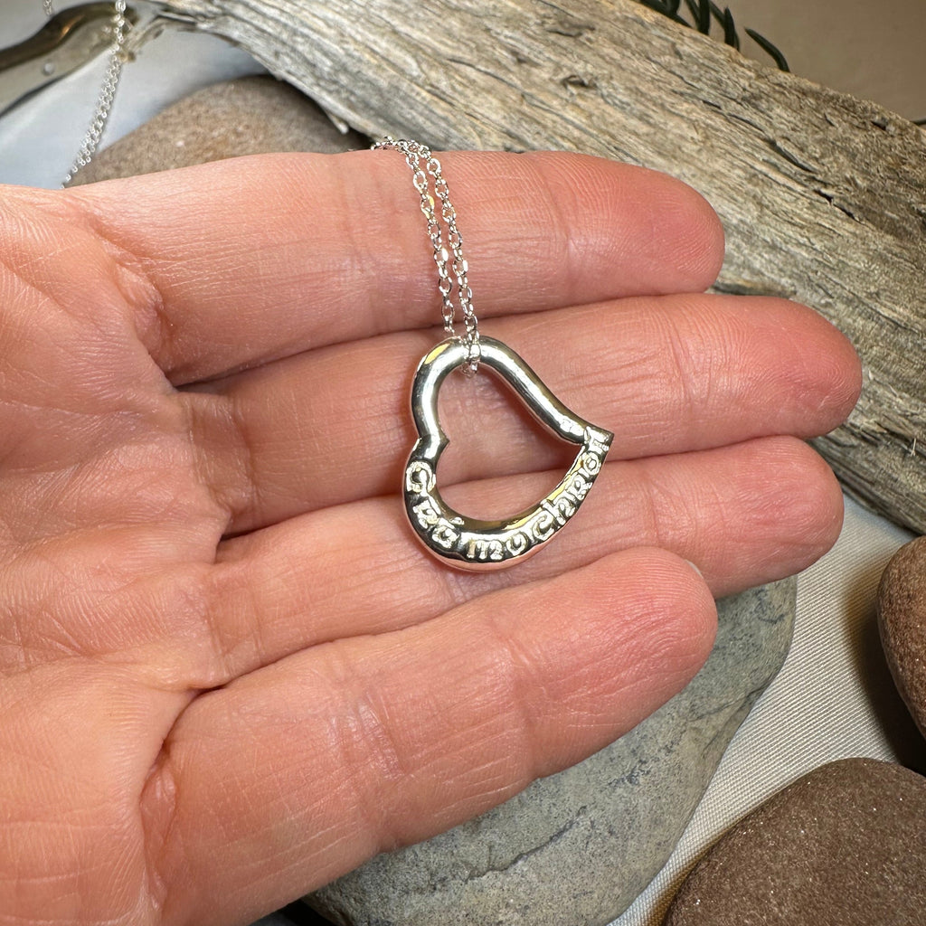 Irish Heart Gra Mo Chroi Necklace