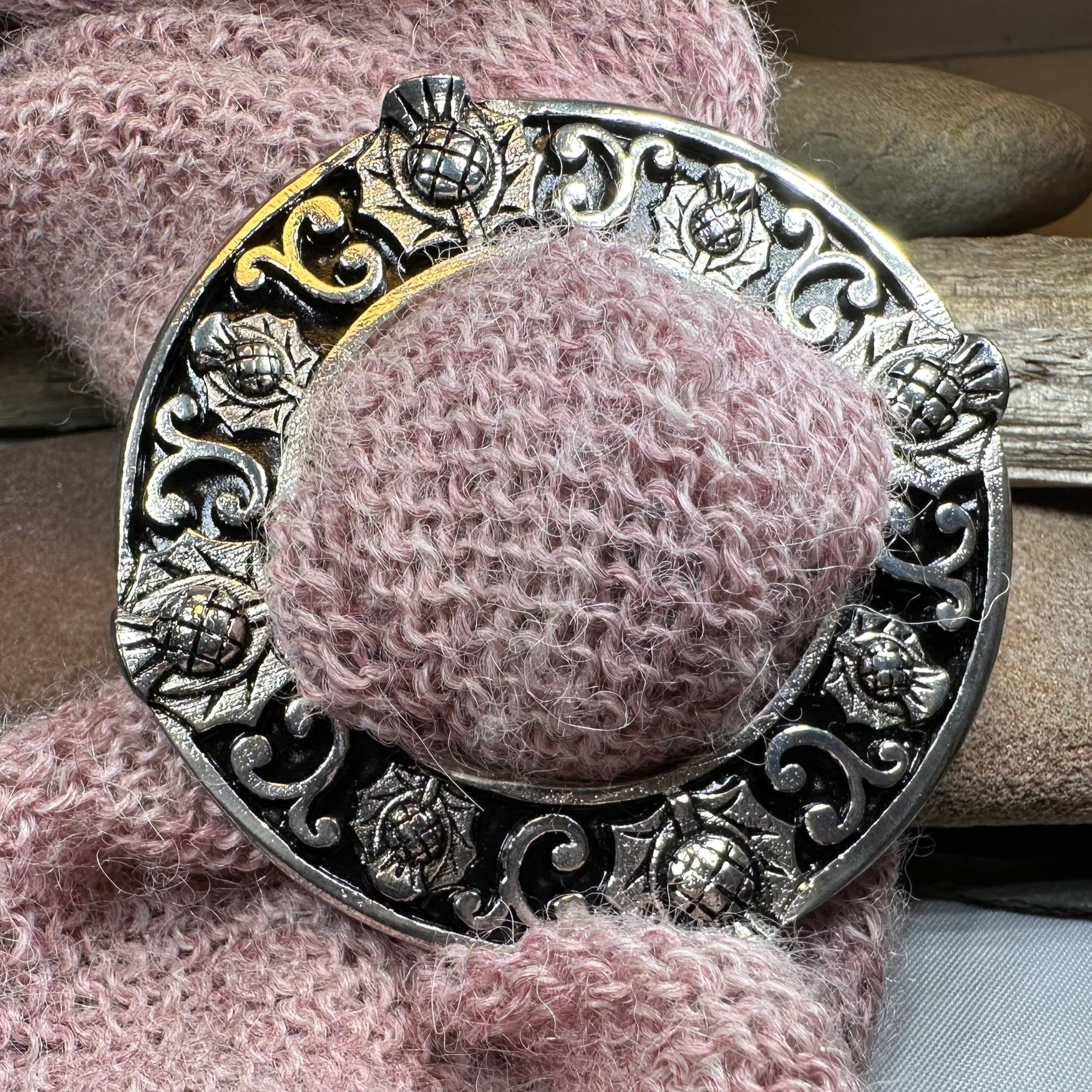Thistle Scarf Ring