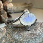 Lysandra Moonstone Ring