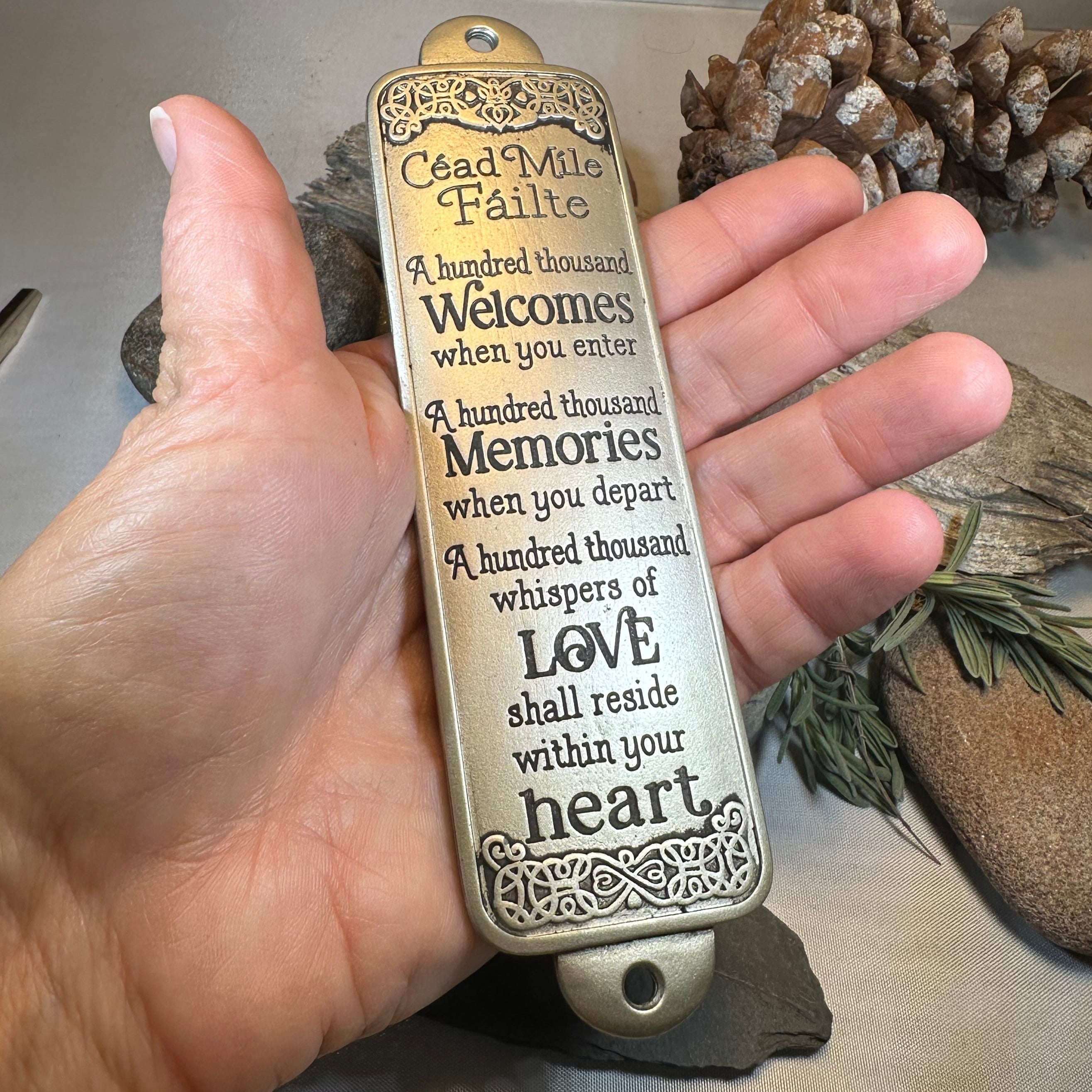 Irish Welcome Door Plaque