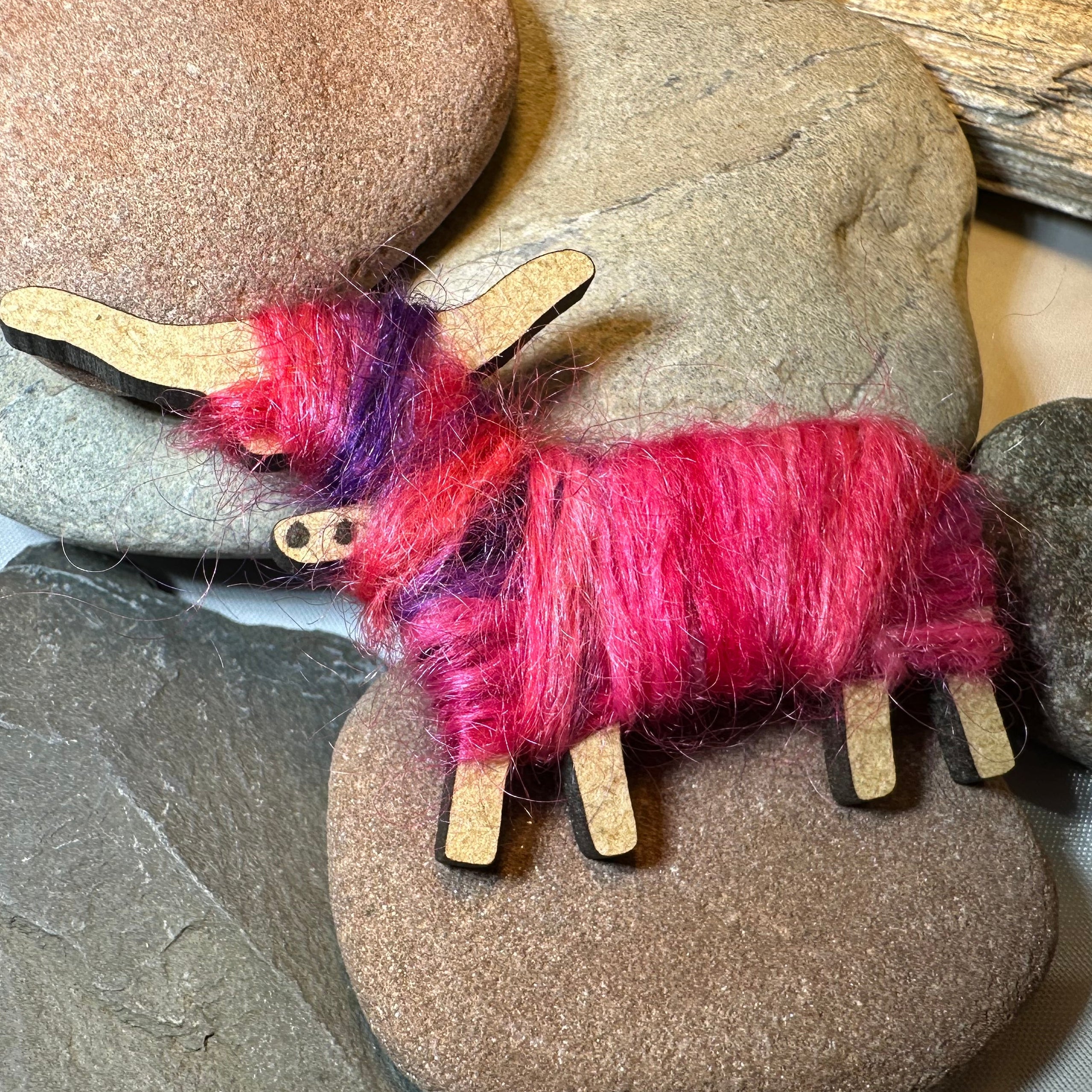 Scottish Highland Cow Scatter Pin