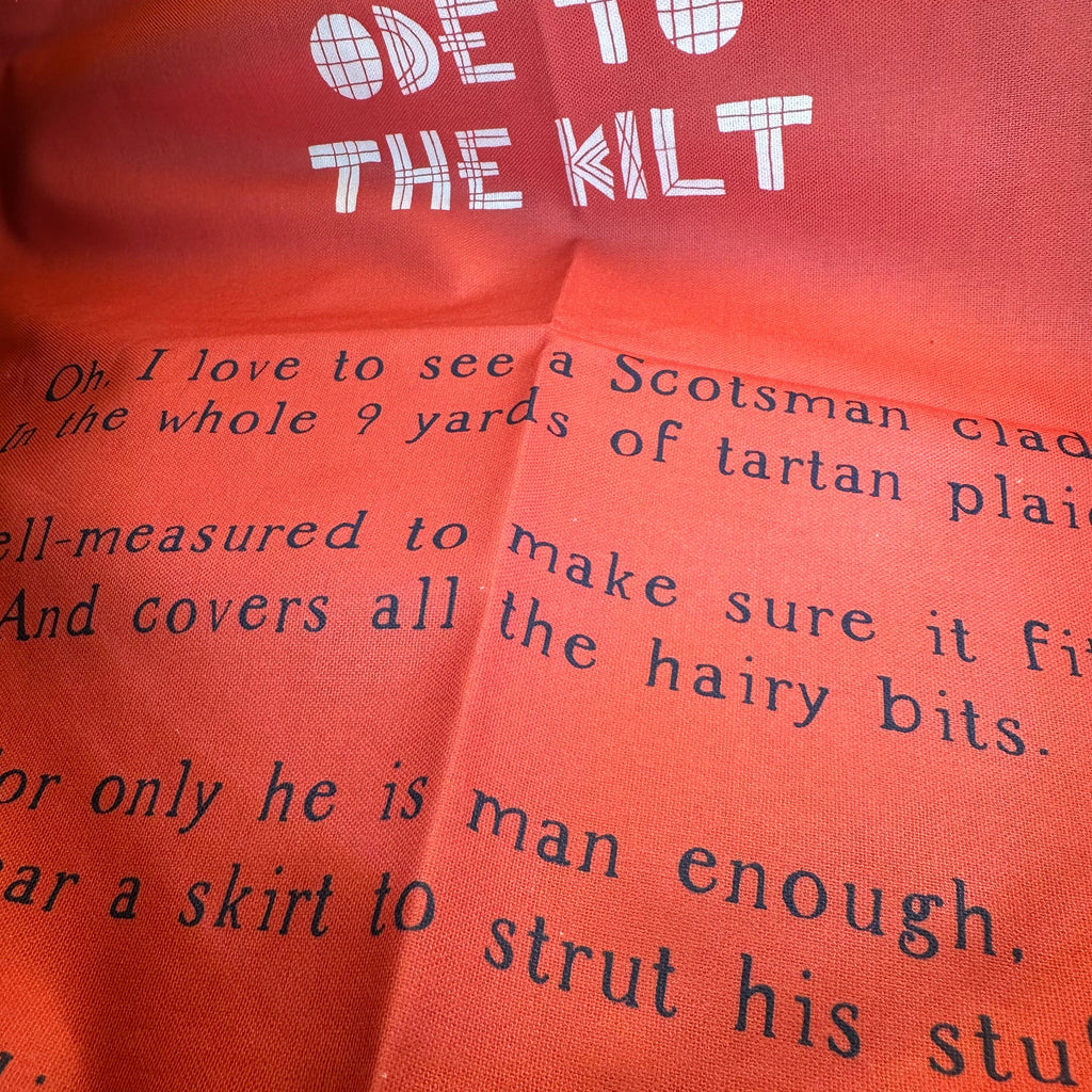 Handmade Scotland Lover Tea Towel Set