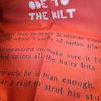 Handmade Scotland Lover Tea Towel Set