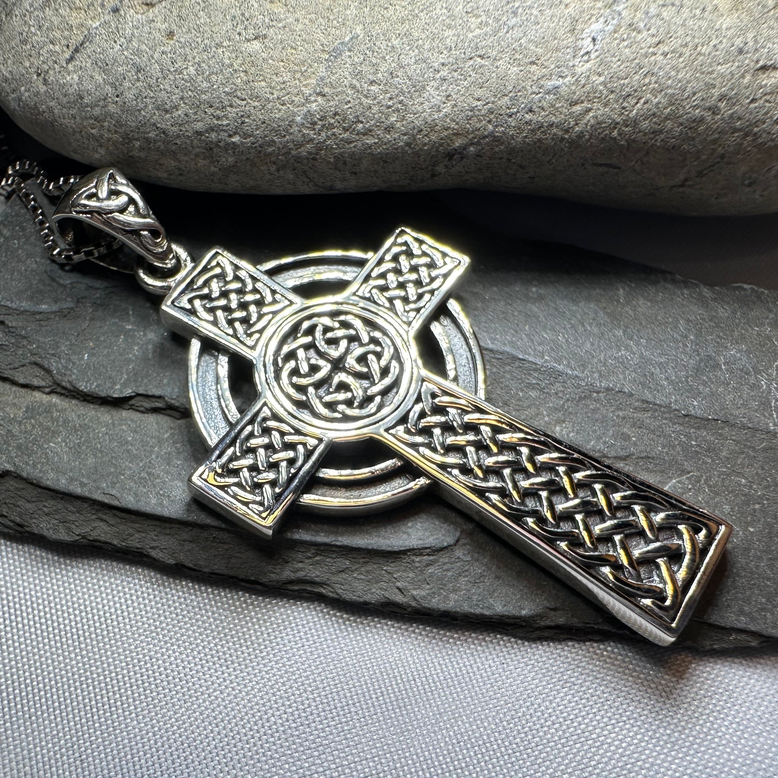 Macaille Celtic Cross Necklace