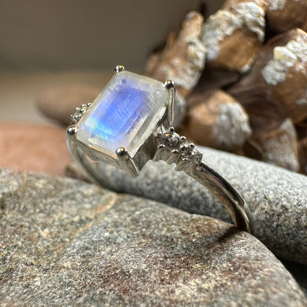 Hilaria Moonstone Ring