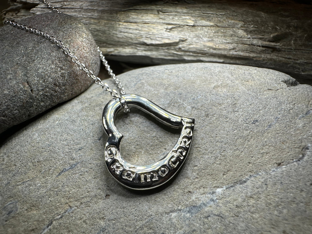 Irish Heart Gra Mo Chroi Necklace