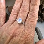 Emiliana Moonstone Promise Ring