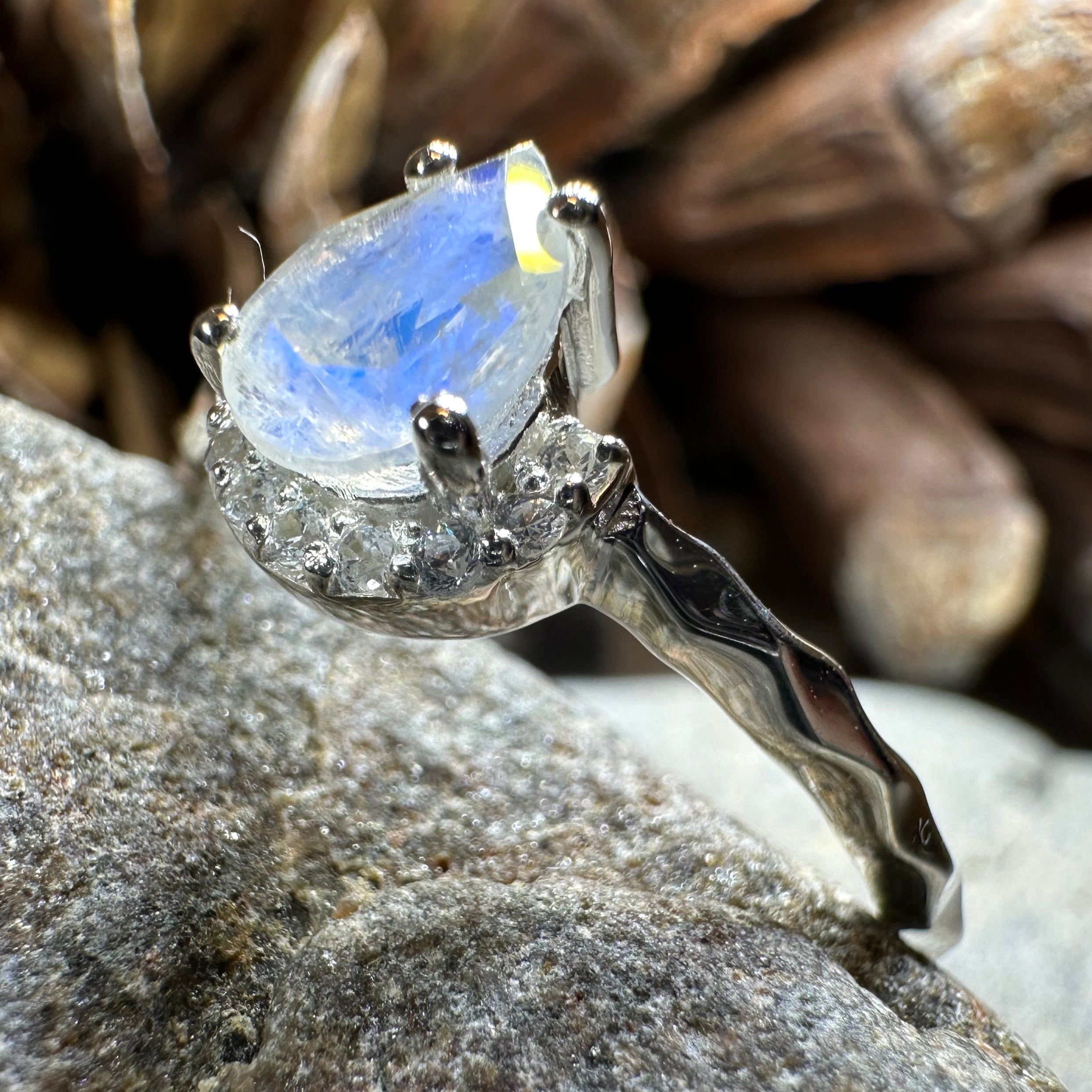 Calista Moonstone Ring