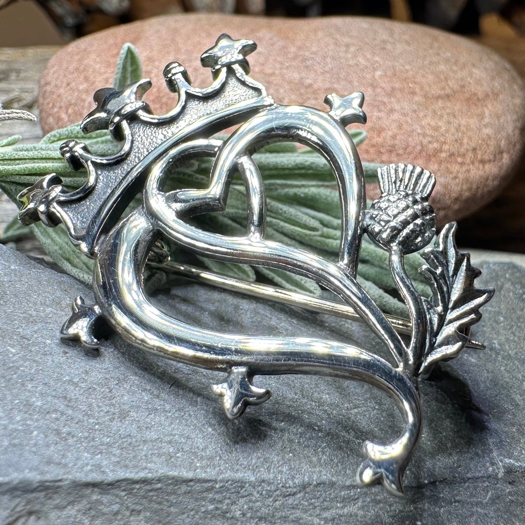 Sweetheart Luckenbooth Brooch