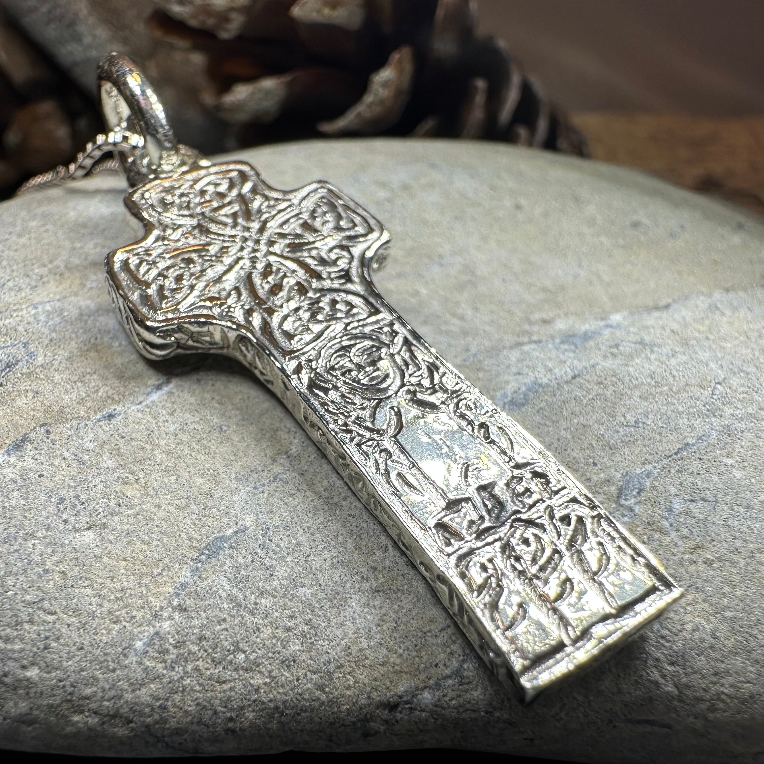 Artisan Irish Saint Patrick Cross Necklace