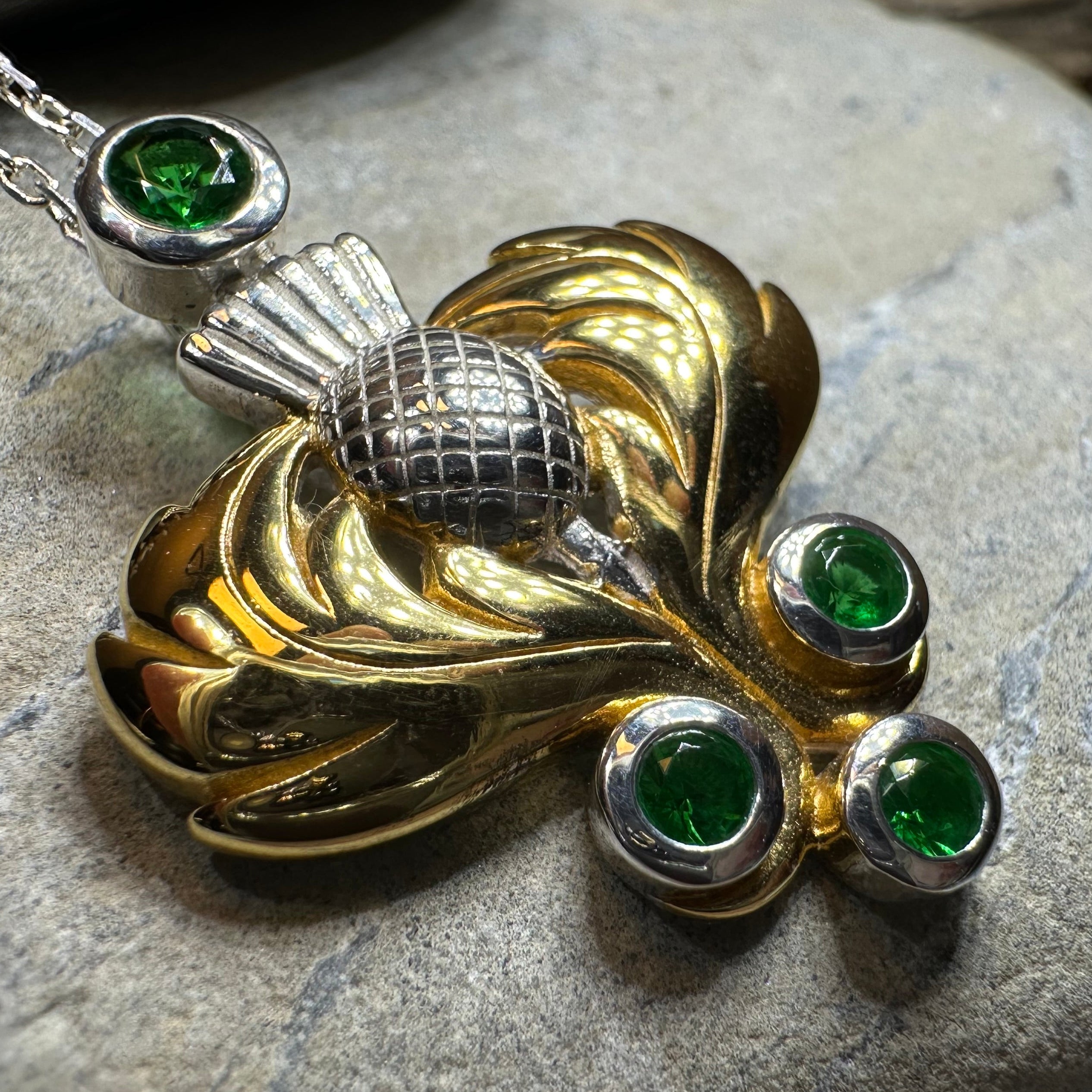 Aberdeenshire Thistle Necklace