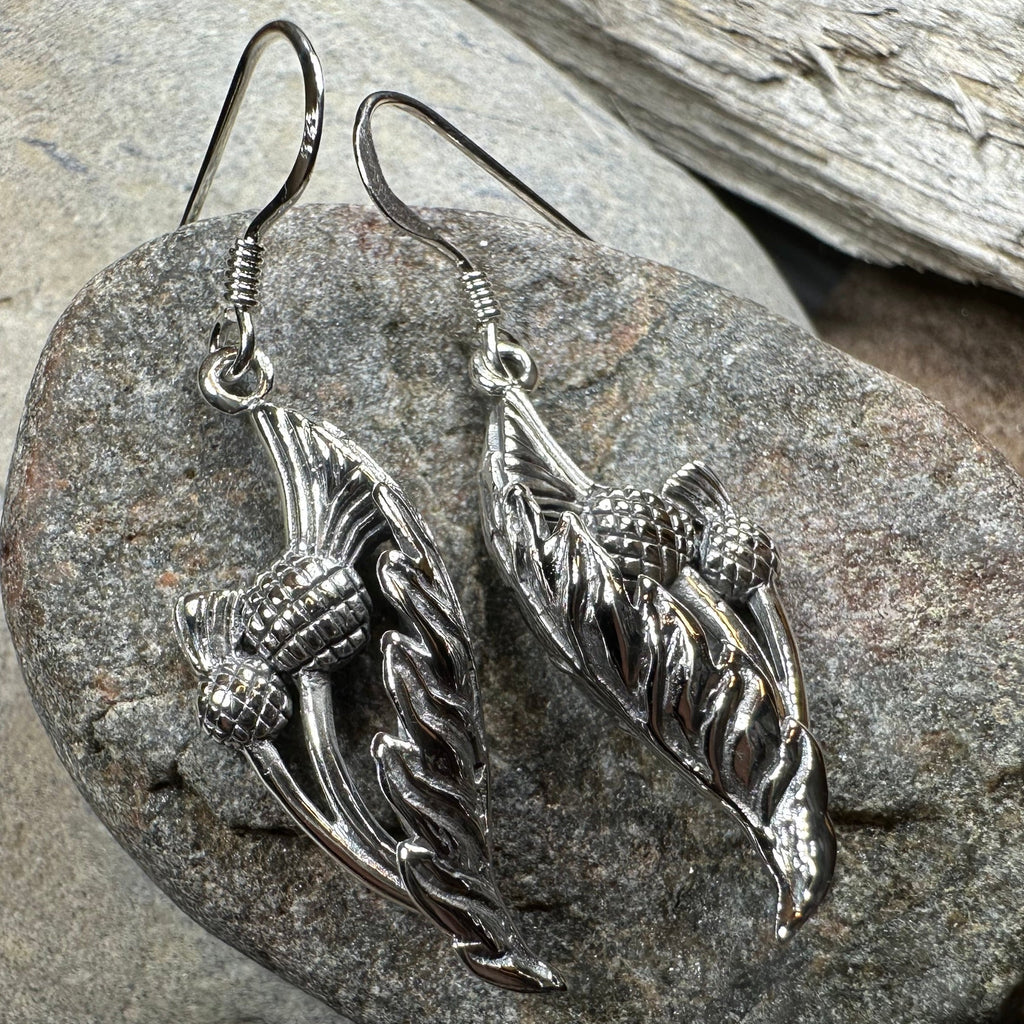 Cluaran Thistle Earrings