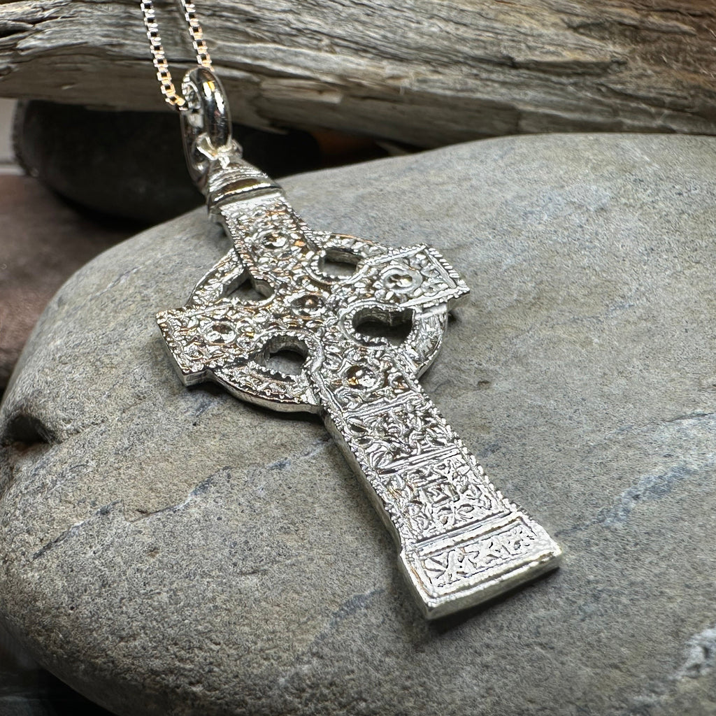 Artisan Irish Ahenny Cross Necklace
