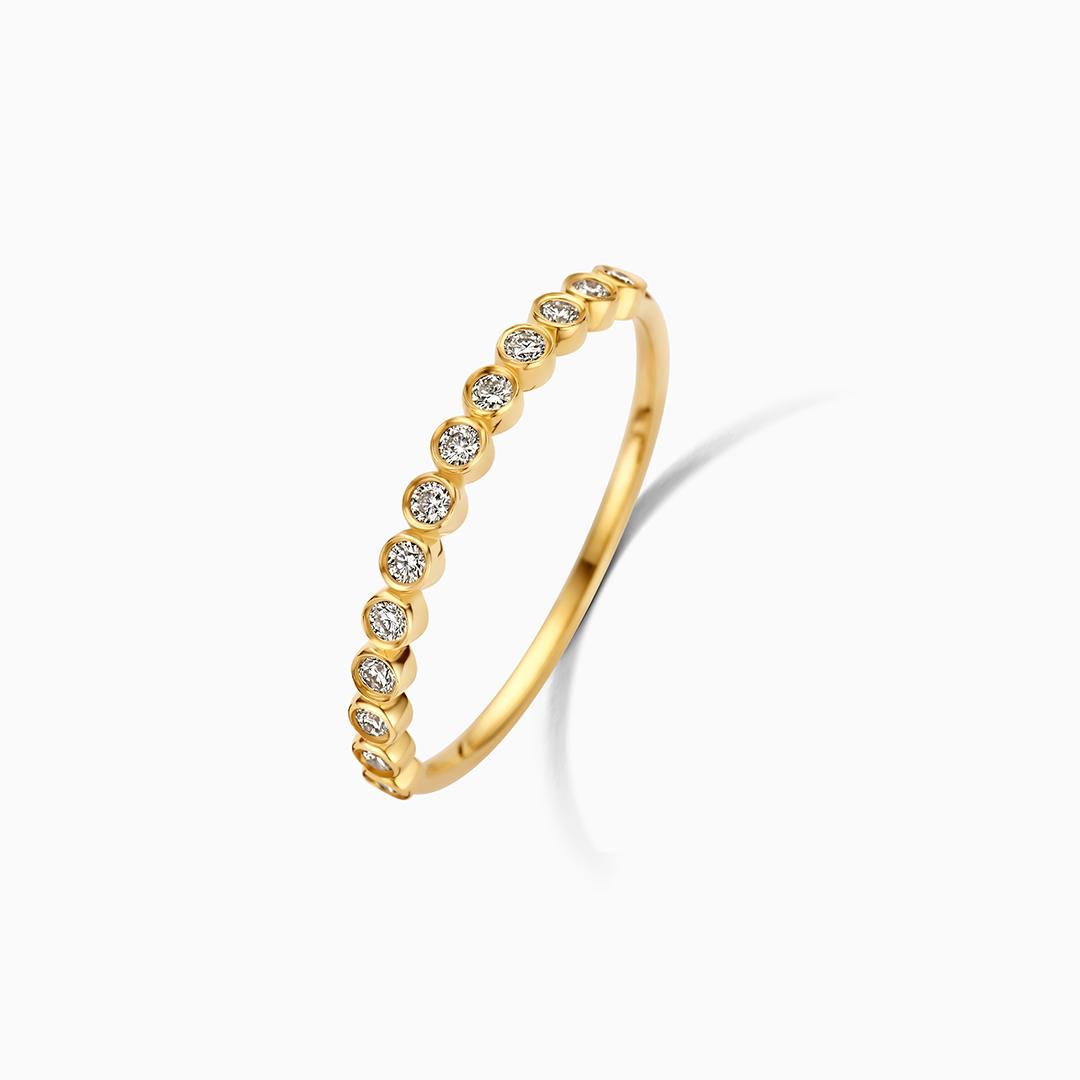 Bubble Ring | White Gold