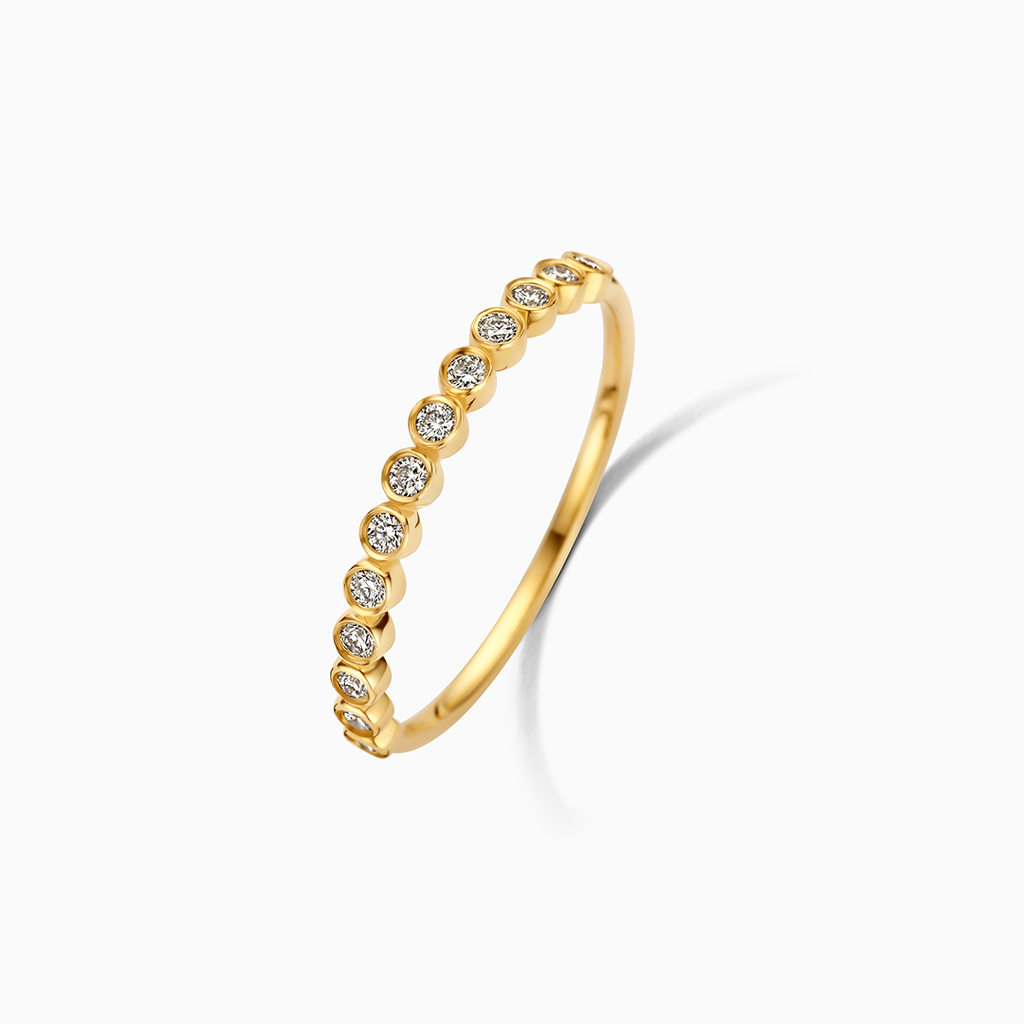 Gold Bubble Ring