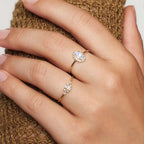 Lioravelle | Violet Diamond Ring 18k Gold