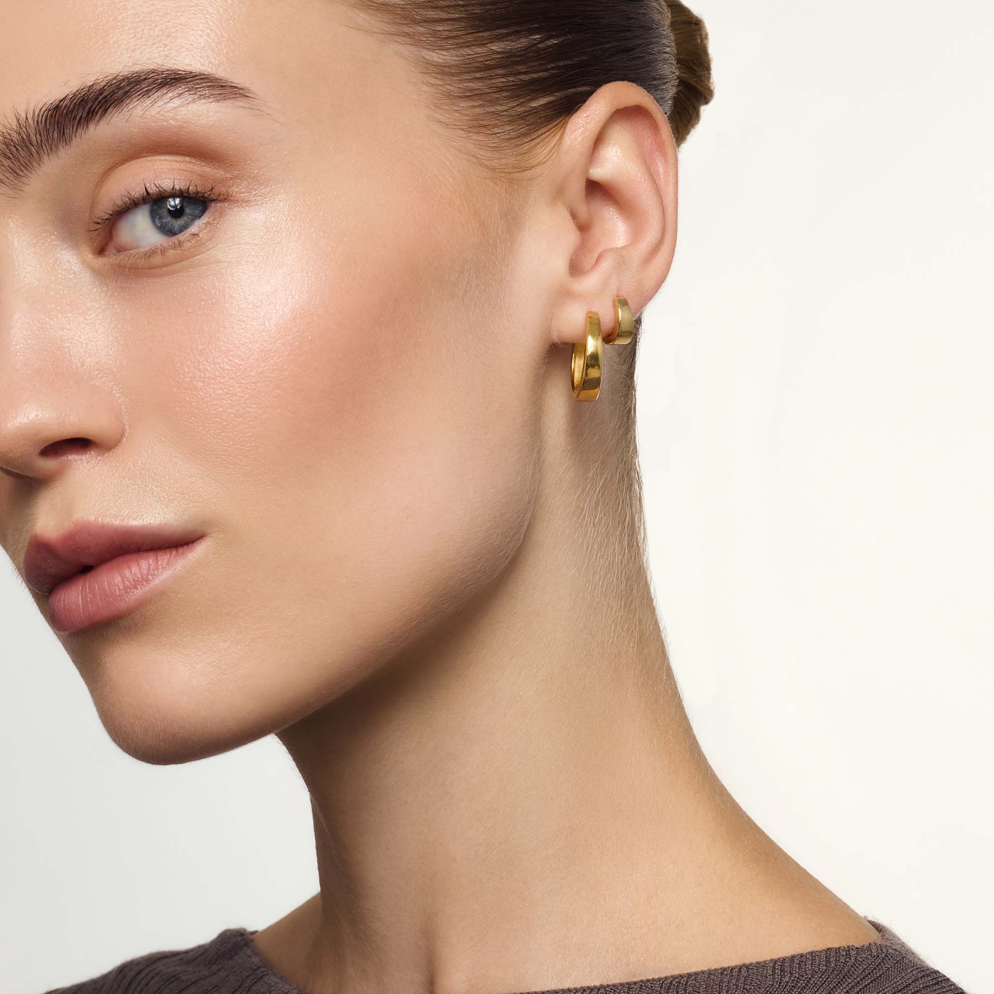 Gia Gold Hoops