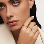 Dome Ring | White Gold