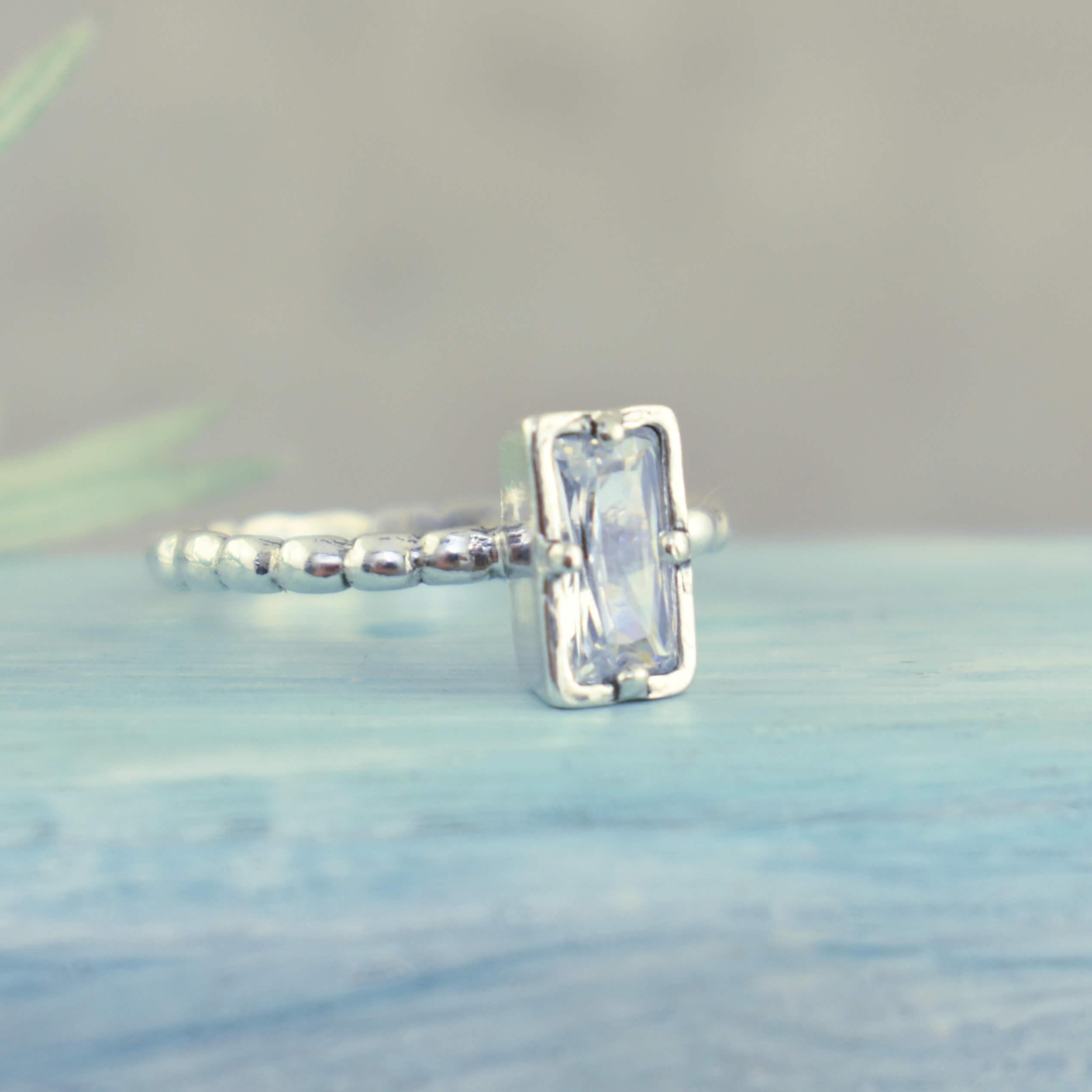Emerald Cut Ring