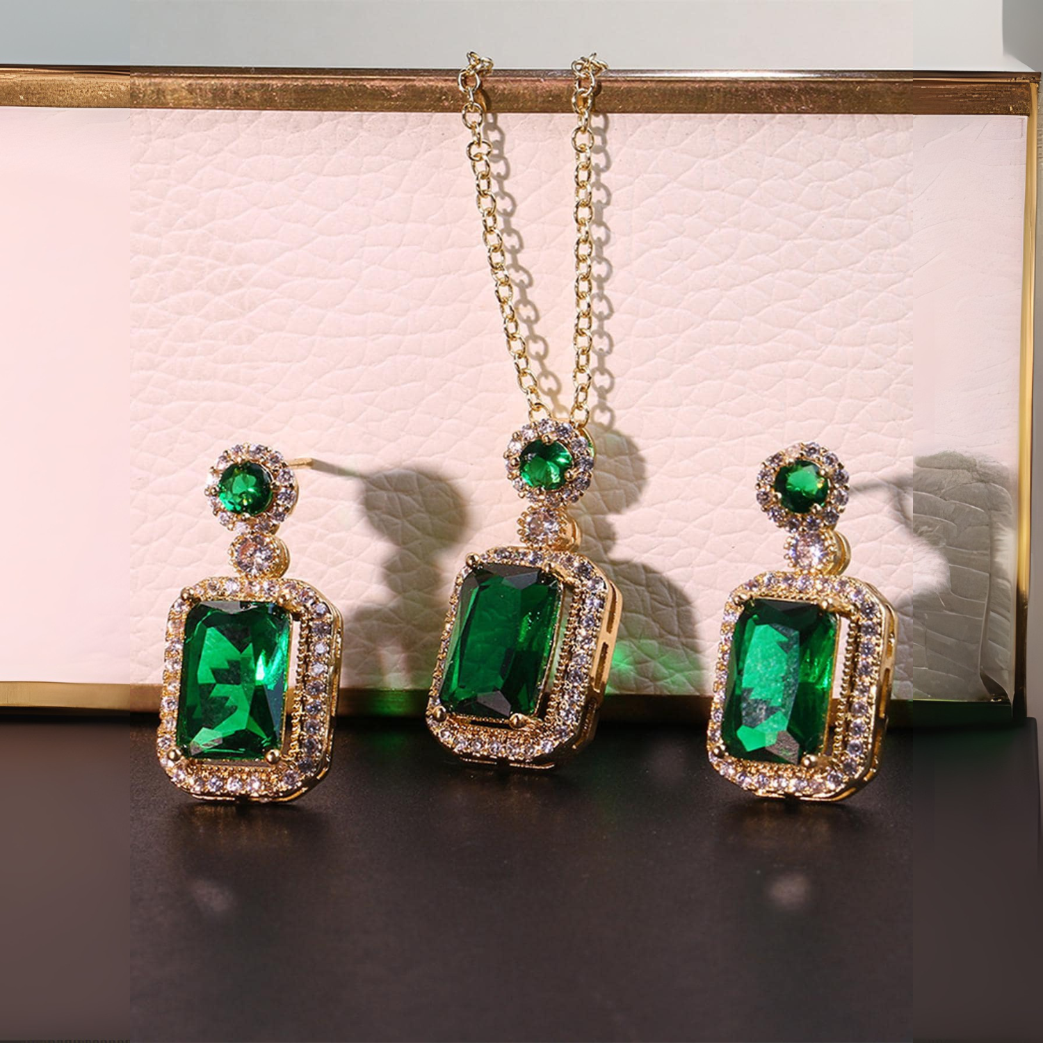 Emerald Grace Jewelry Collection