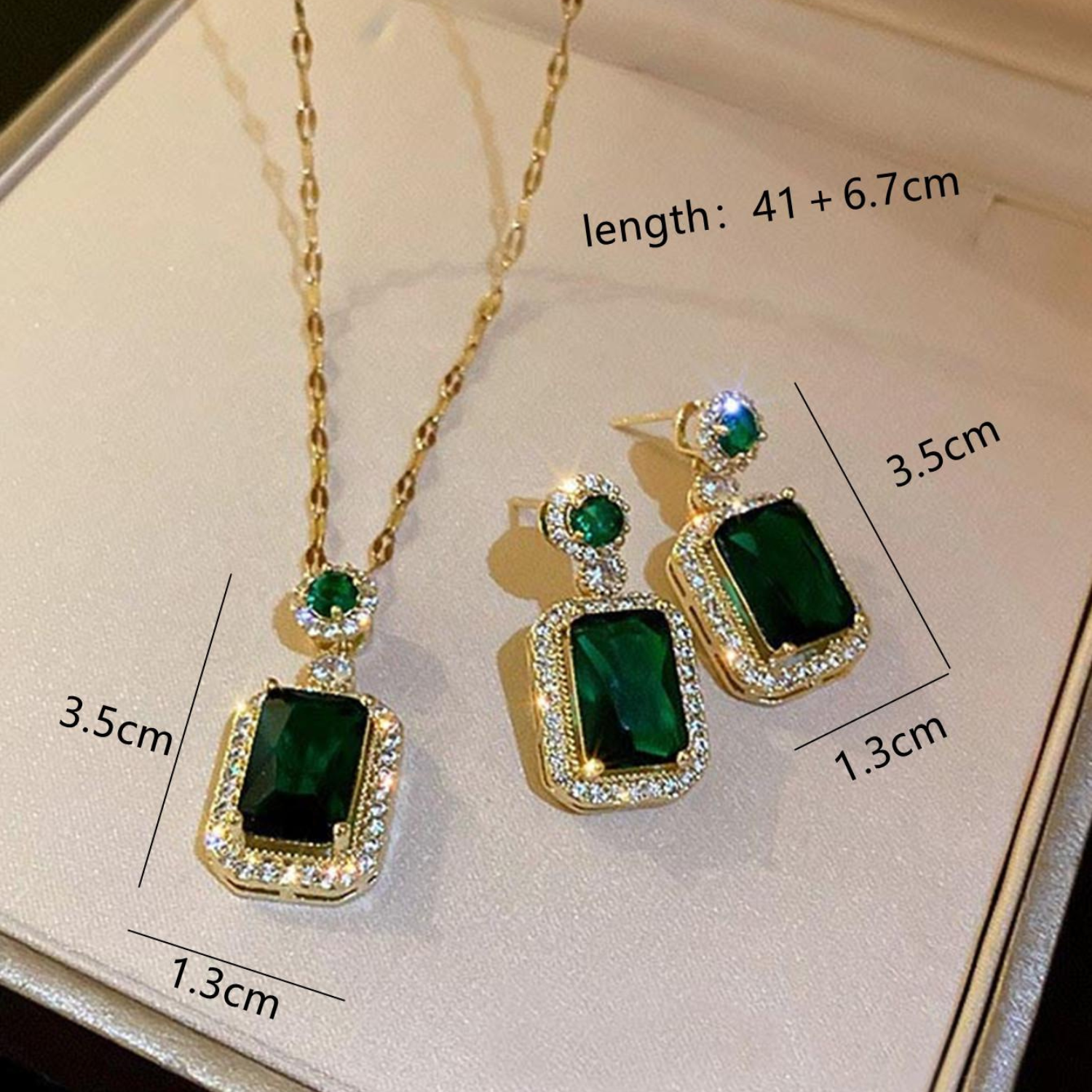 Emerald Grace Jewelry Collection
