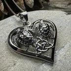 Celtic Turtle Lovers Necklace