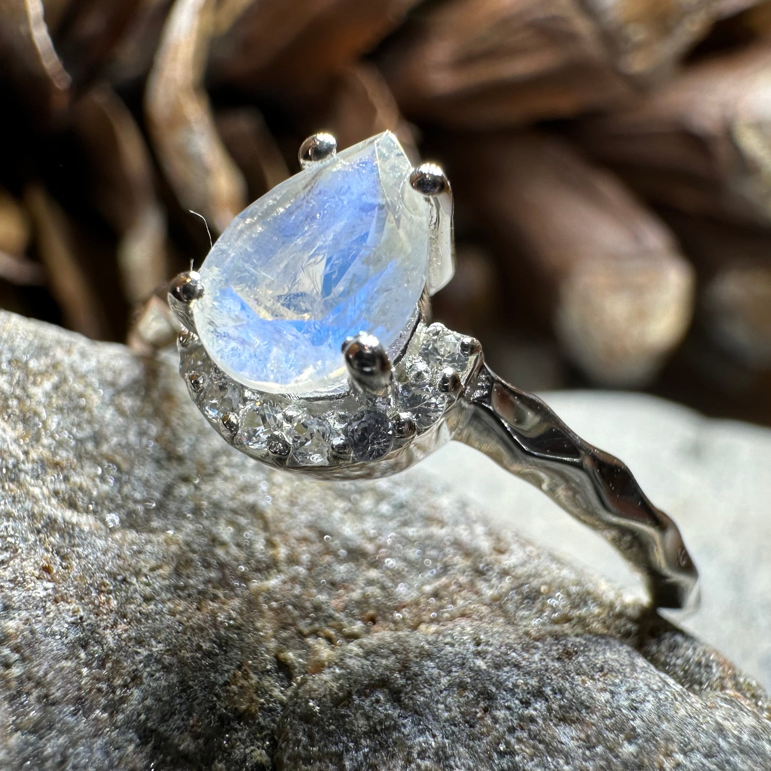 Calista Moonstone Ring
