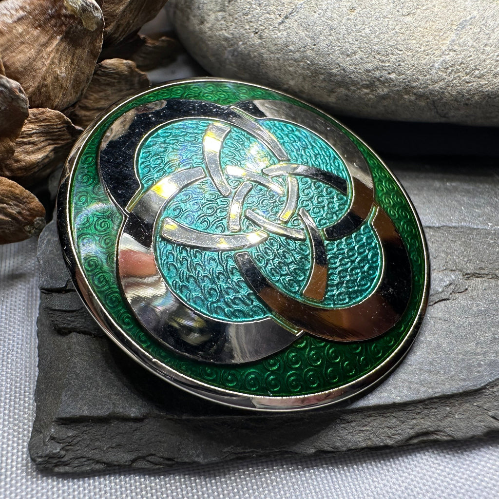 Five Fold Celtic Brooch