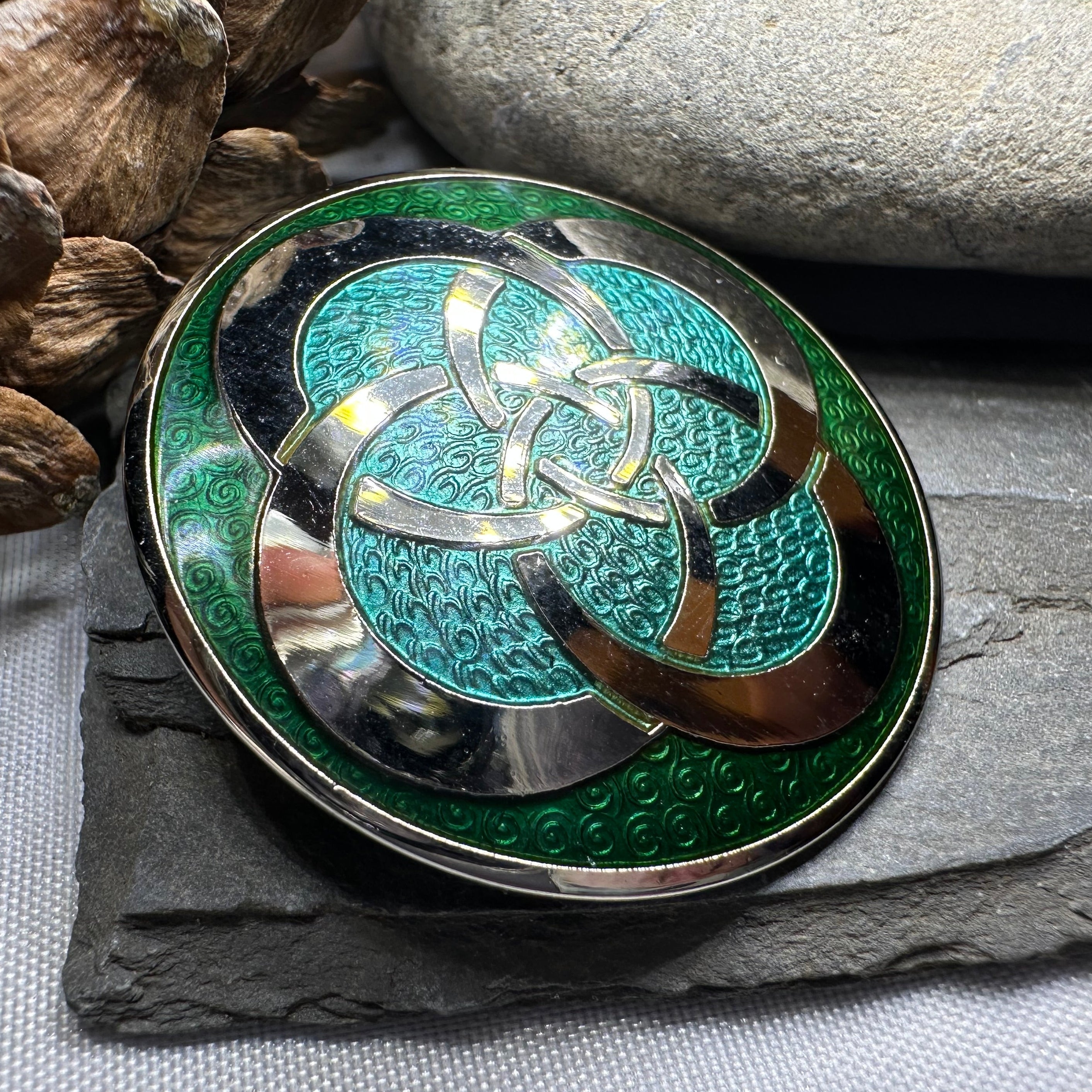Five Fold Celtic Brooch