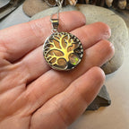 Larina Tree of Life Shell Necklace