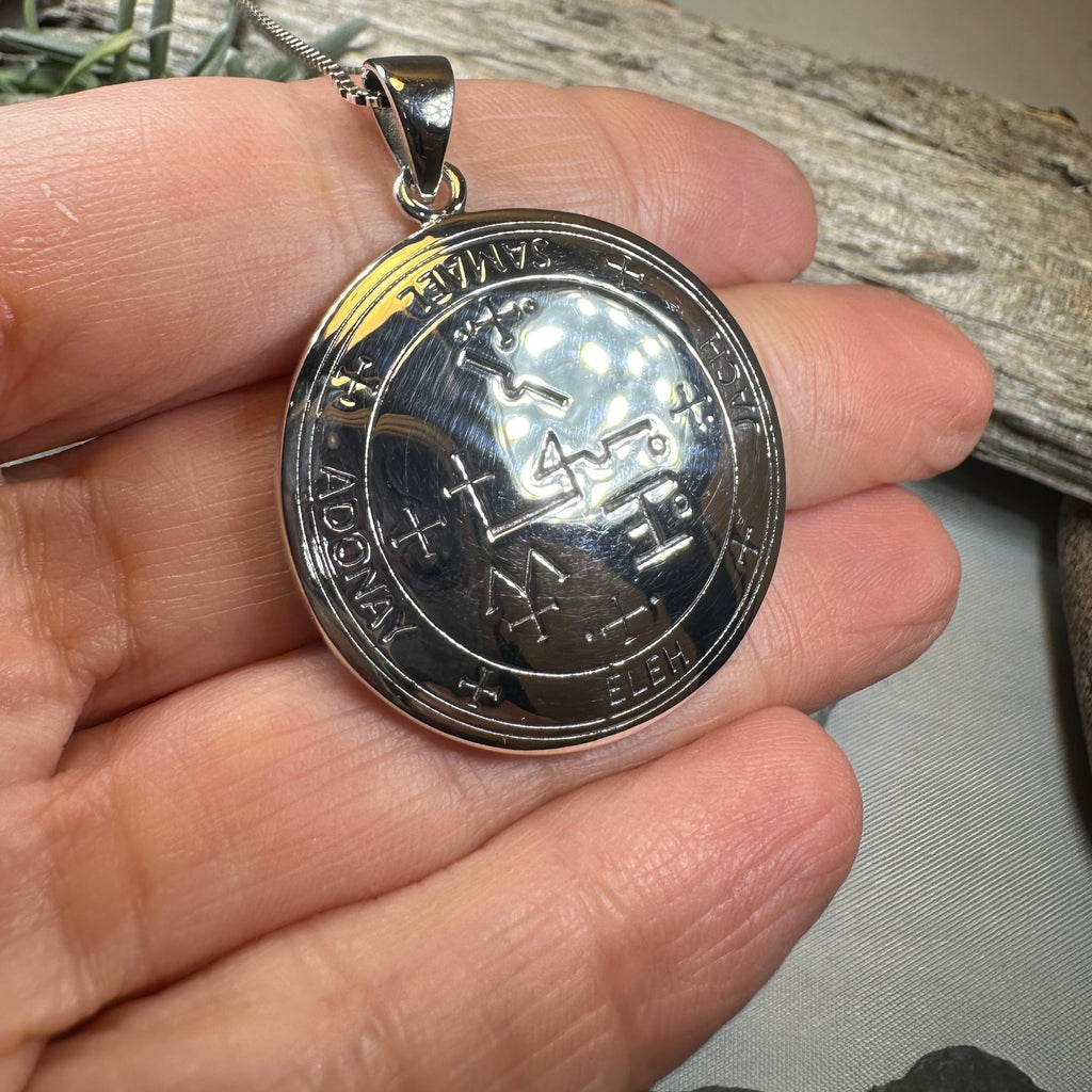 Archangel Samael Sigil Pendant