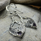 Heart Celtic Knot Earrings