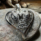 Celtic Turtle Lovers Necklace