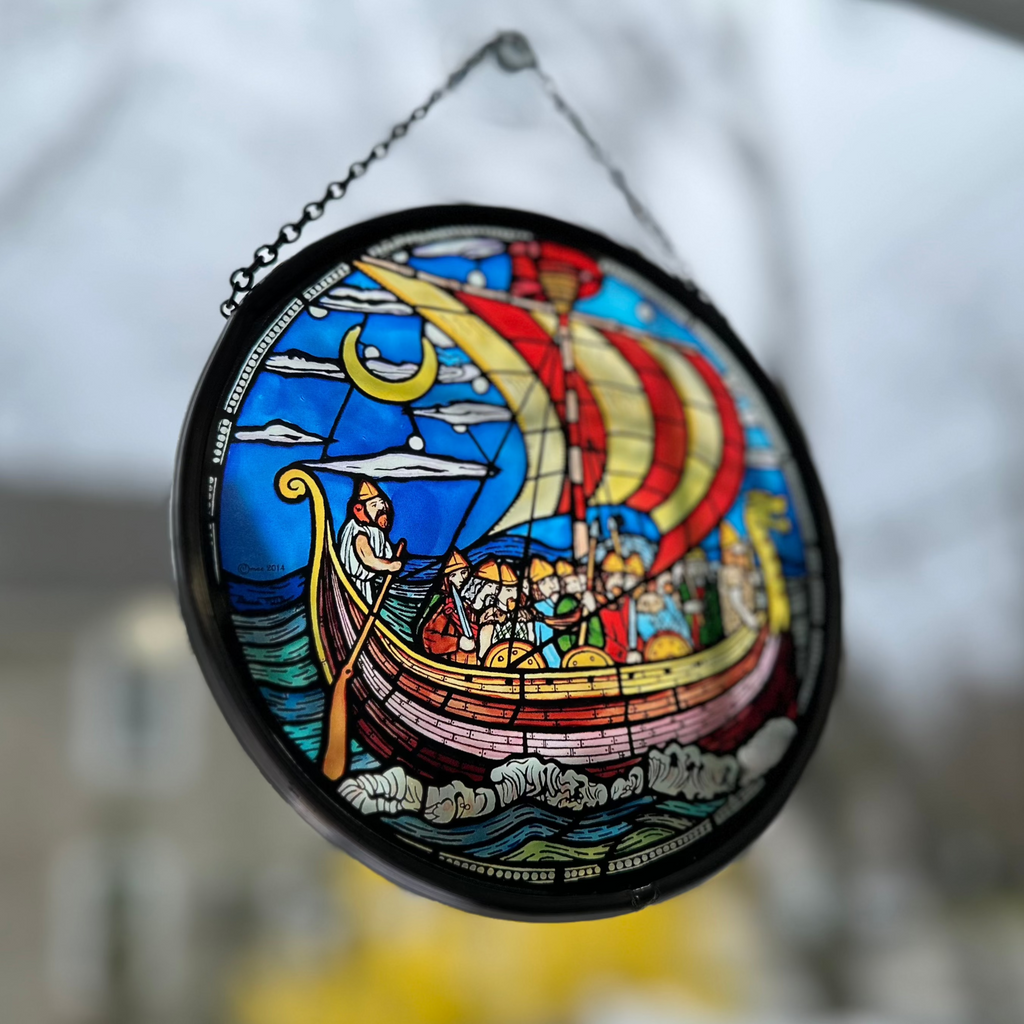 Viking Ship Suncatcher