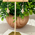 Pamina Honeycomb Glass Bead Earrings