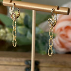 Fiore Sunburst Link Earrings