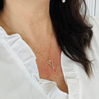 Orabella Gold Heart Necklace