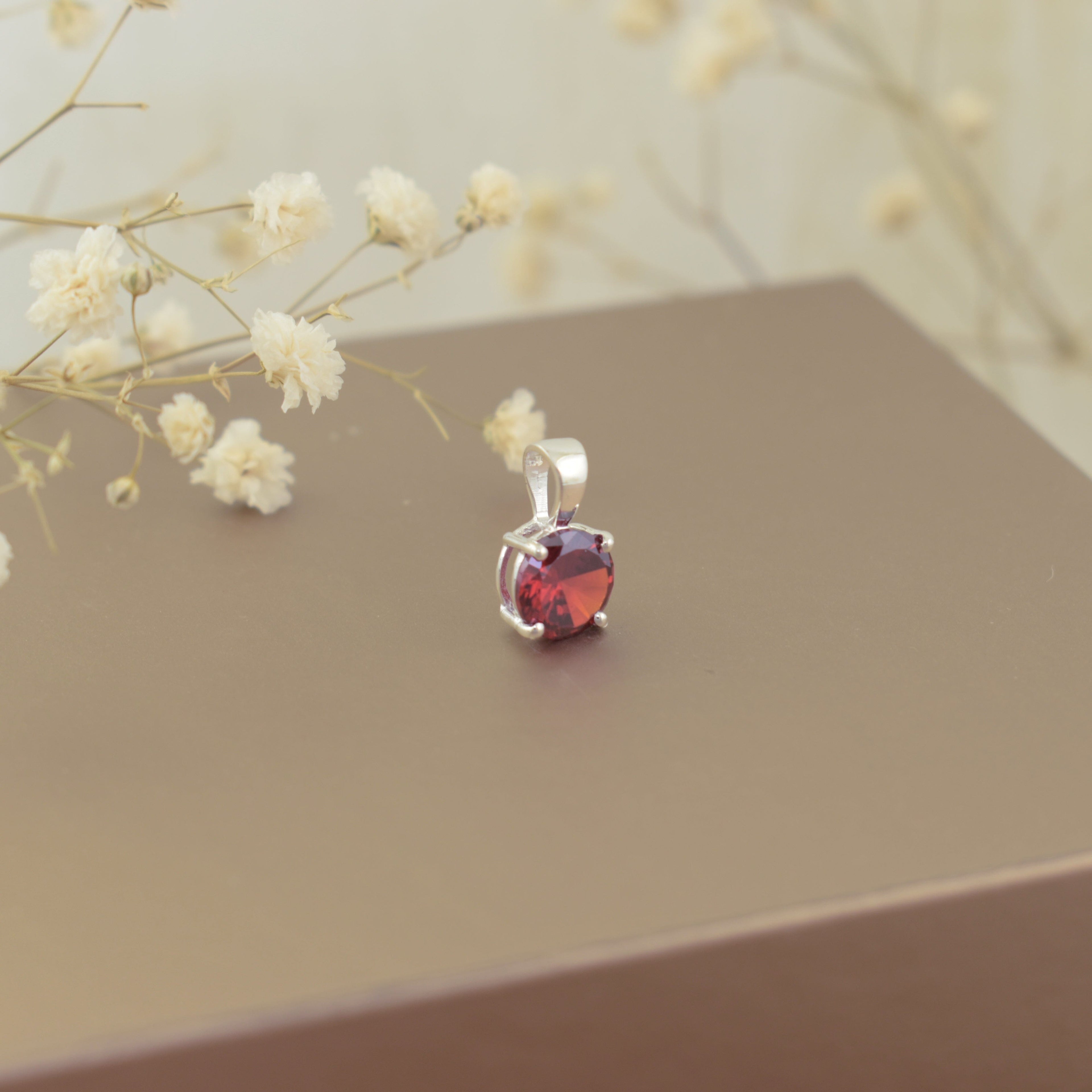 Gorgeous Garnet Pendant