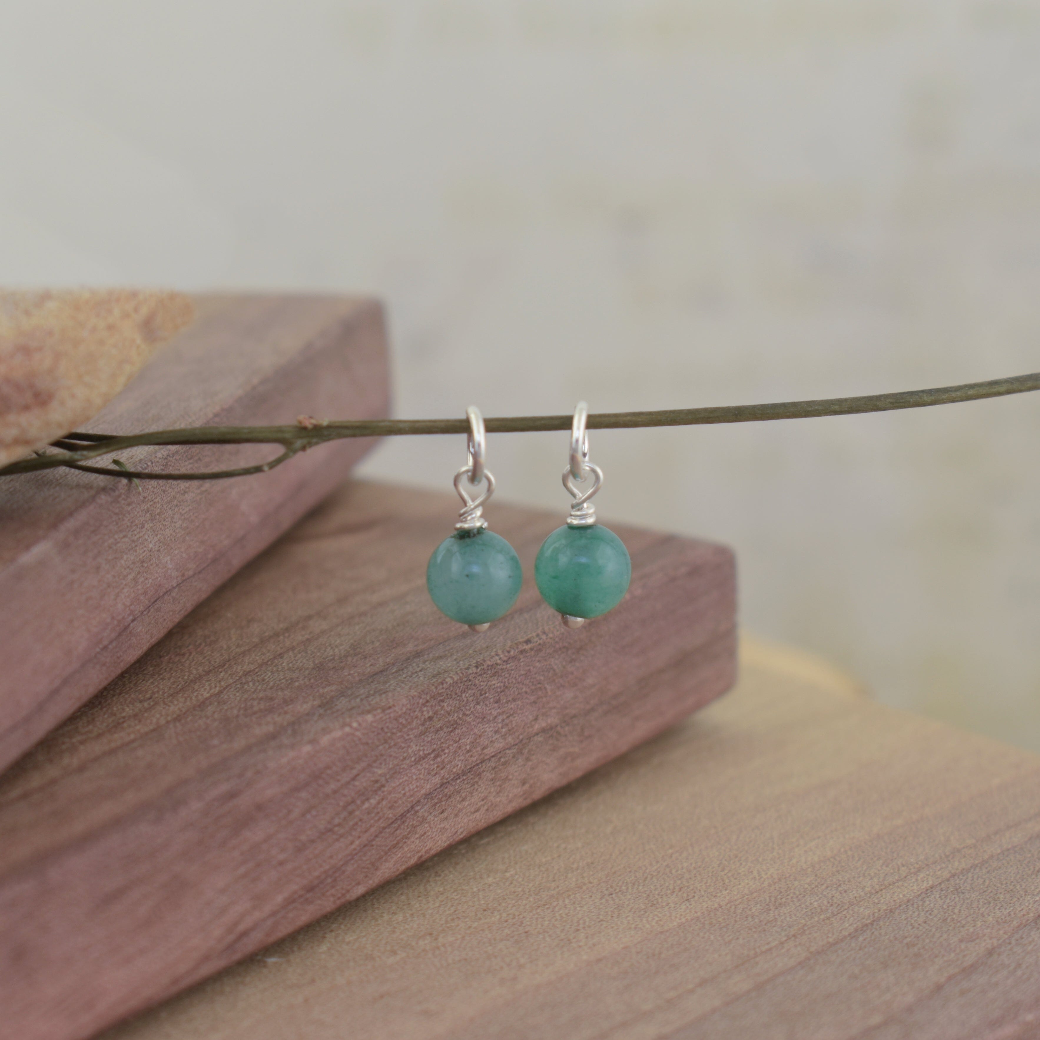 Embellish My Earrings - Green Girl