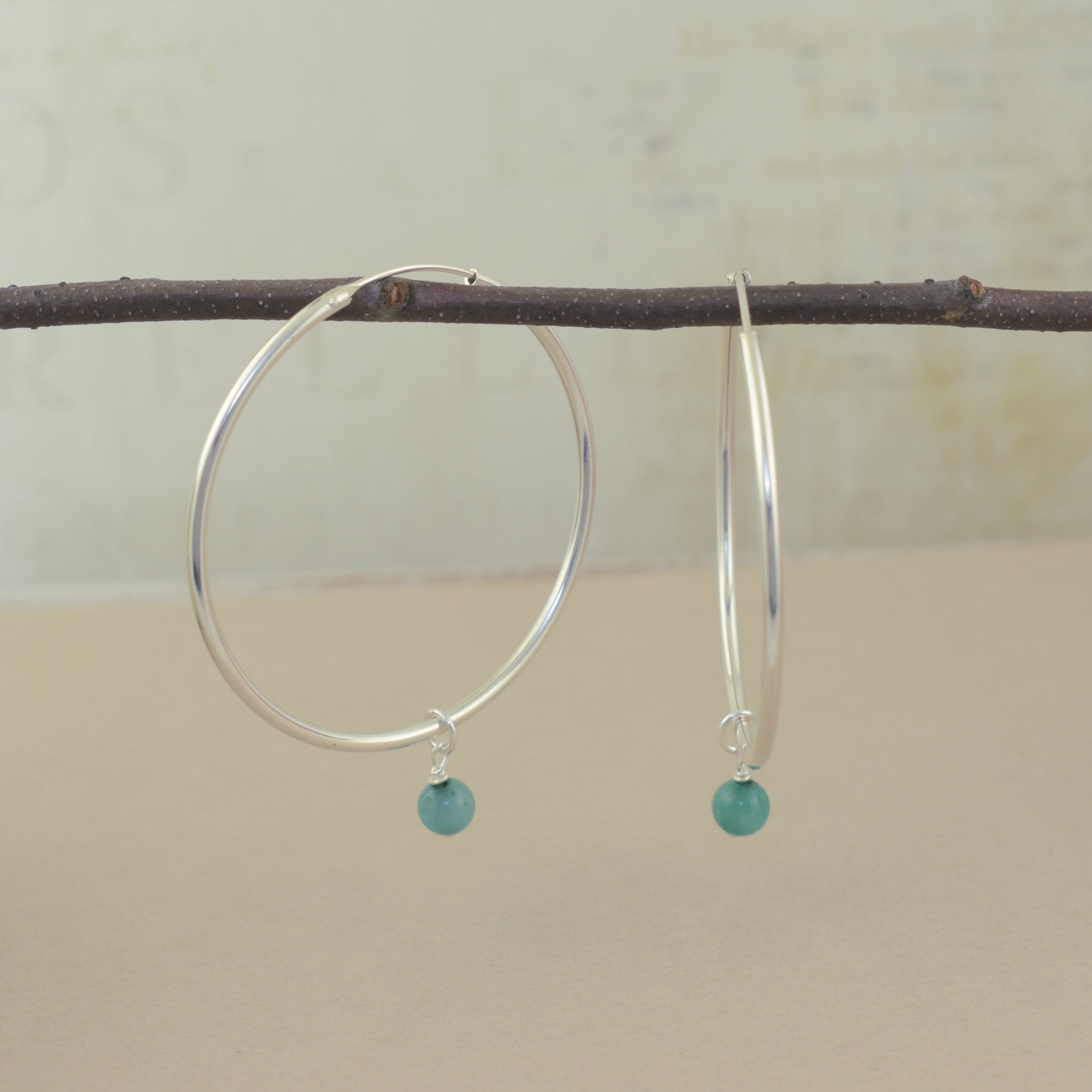 Embellish My Earrings - Green Girl