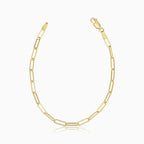 Venice Link Bracelet | White Gold