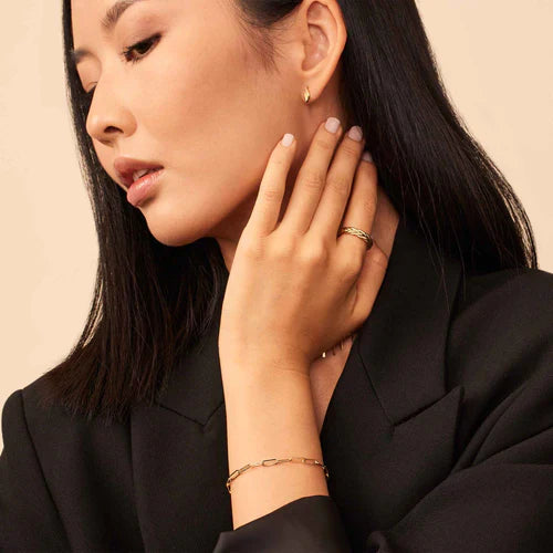 Gold Venice Link Bracelet