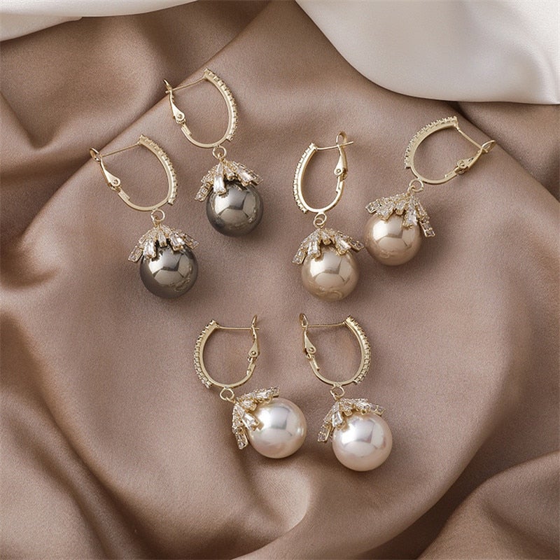 Emma Pearl Drop Earrings