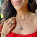 Holly Necklace - December Flower of the Month