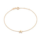 Vita Signa Gold Initial Bracelet