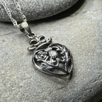Rose & Thistle Luckenbooth Necklace
