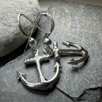 Smooth Sailing Anchor Earrings